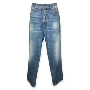 R13 Boyfriend Jean in Garnet Blue